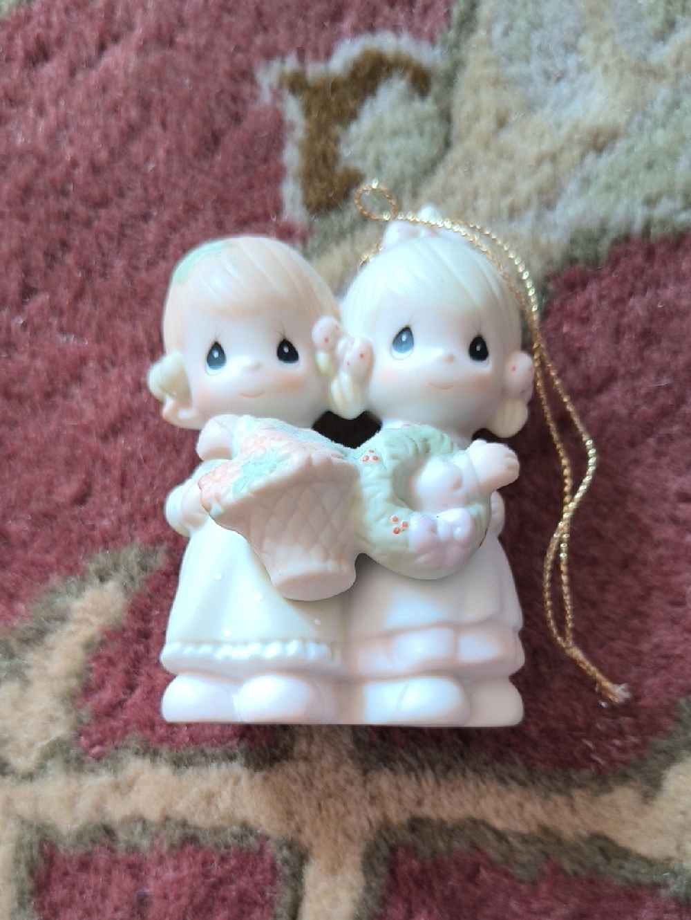 Precious Moments To My Forever Friend Christmas Ornament Vintage 1988